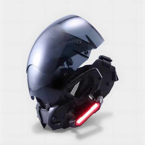 CUSTOM LED TECH HELMET (STEALTH EDITION)